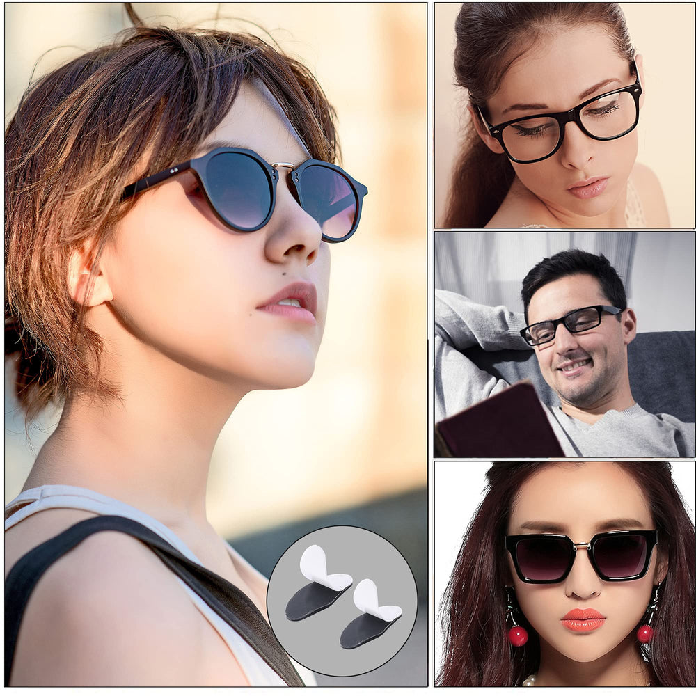 Packaging showing 10 pairs of nose pads (transparent)