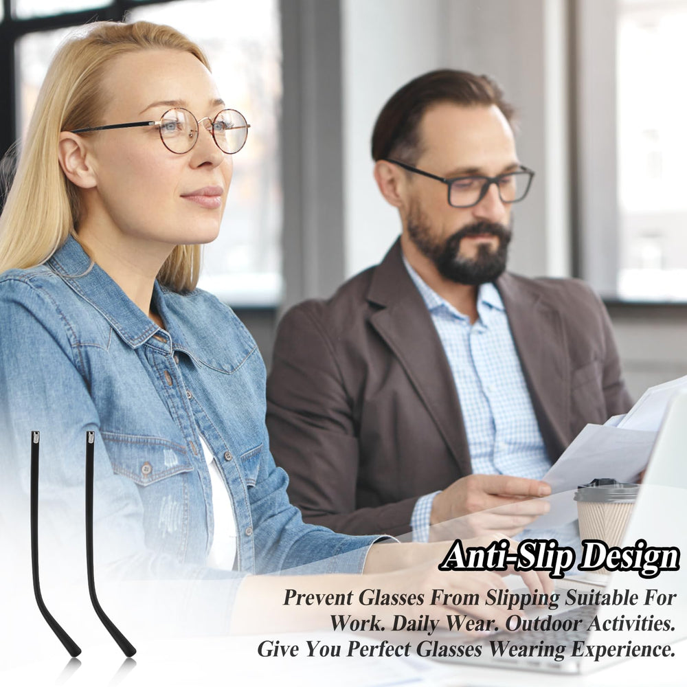 Transparent nose pads and small screws for arm replacement