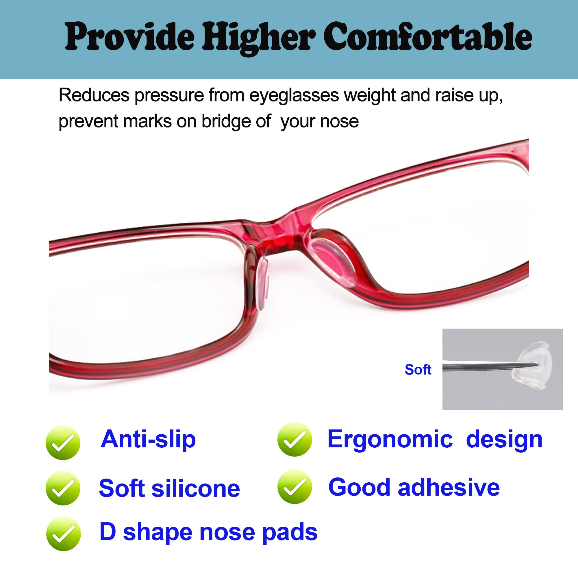 Step-by-step nose pad application guide