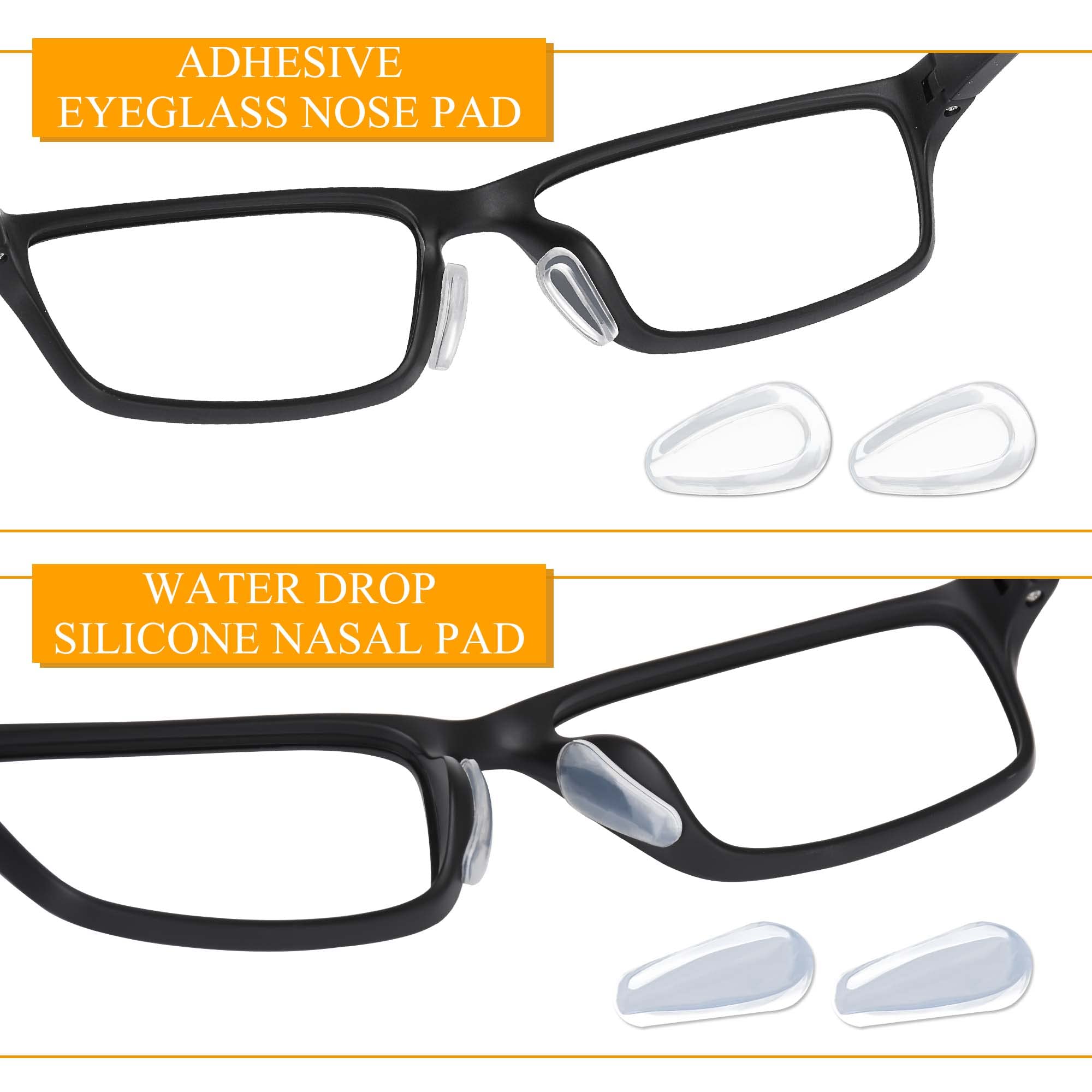 Detail of exhaust hole on silicone nose pads