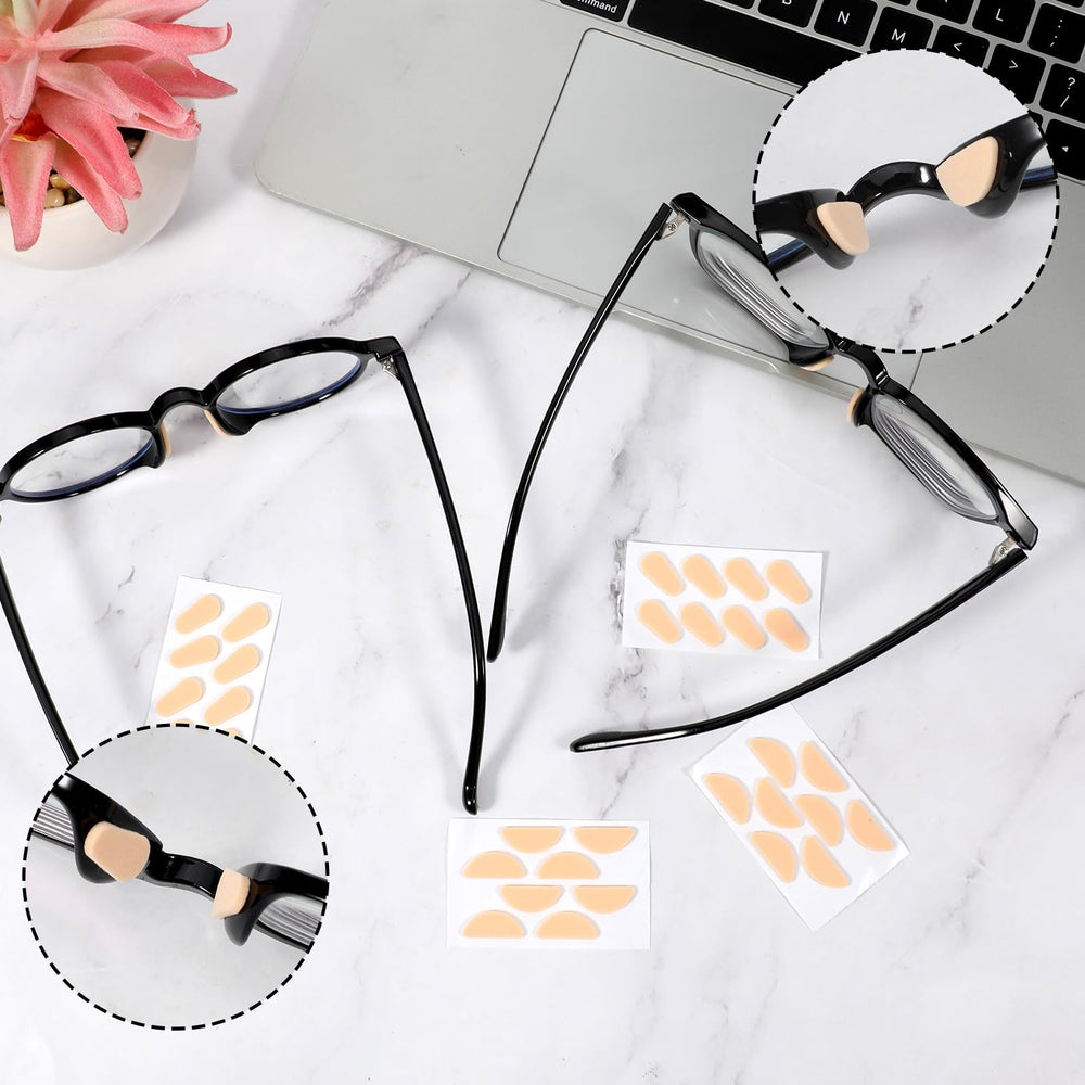 Overview of 128pcs nose pads kit with 8 plates