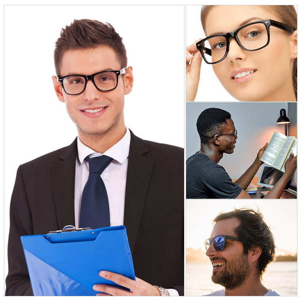 Nose pads compatible with plastic and metal frames for various eyewear