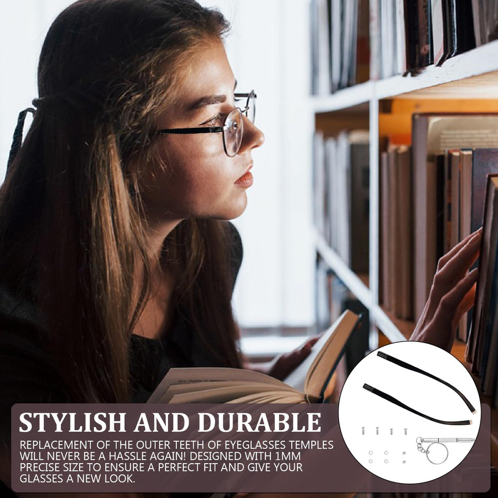 Nose pads included for comfortable glasses replacement