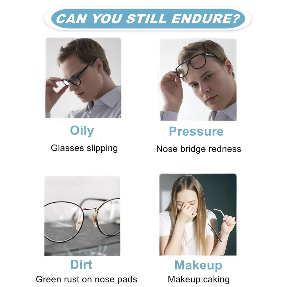 30 pairs of nose pads for glasses in packaging