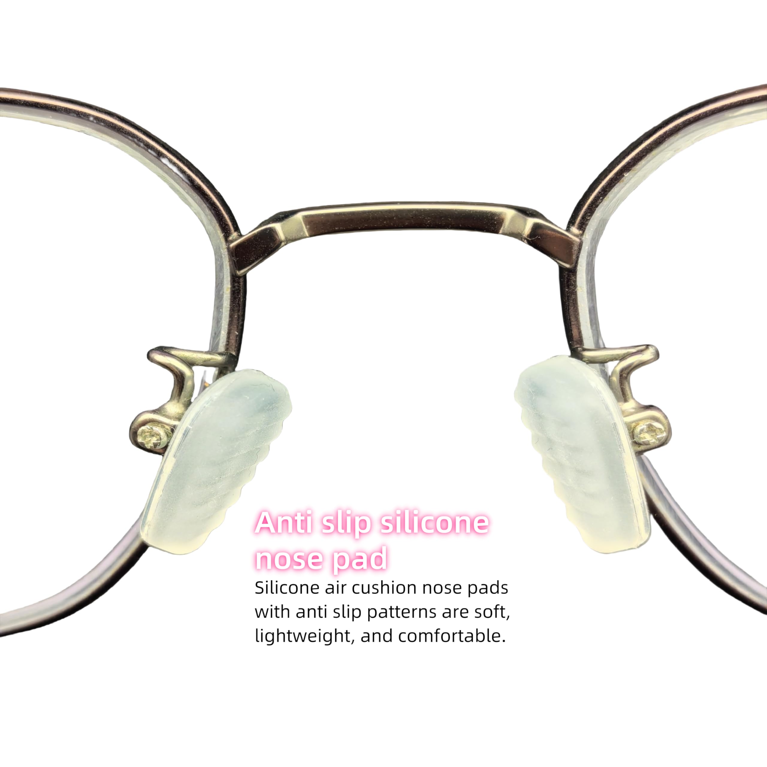 Screws for nose pad replacement