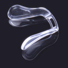 Close-up of replacement nose pads on Milestone 3.0 (OX8093) showing transparent design