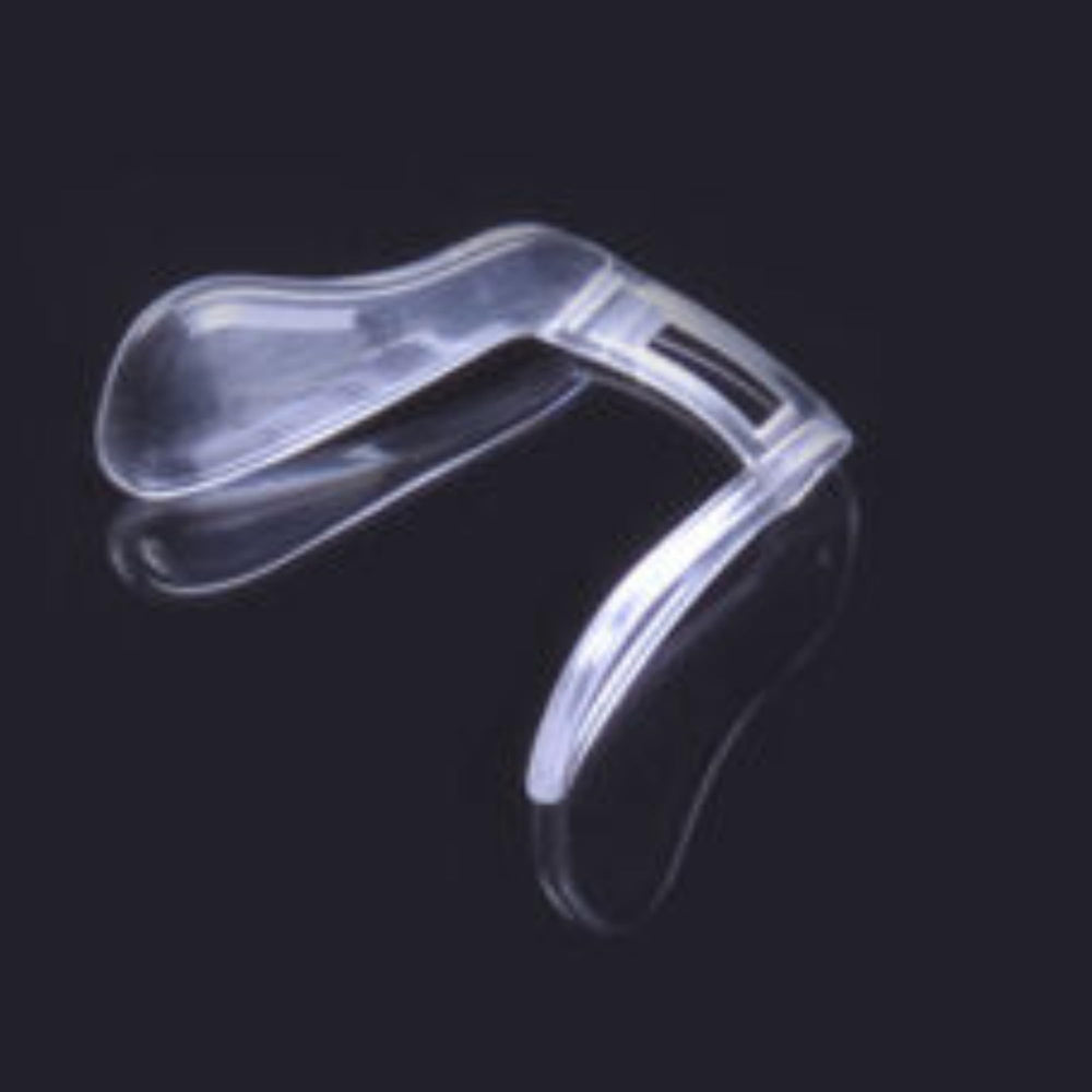 Nose bridge pads for Milestone XS (OX8004) with minimalist clear appearance