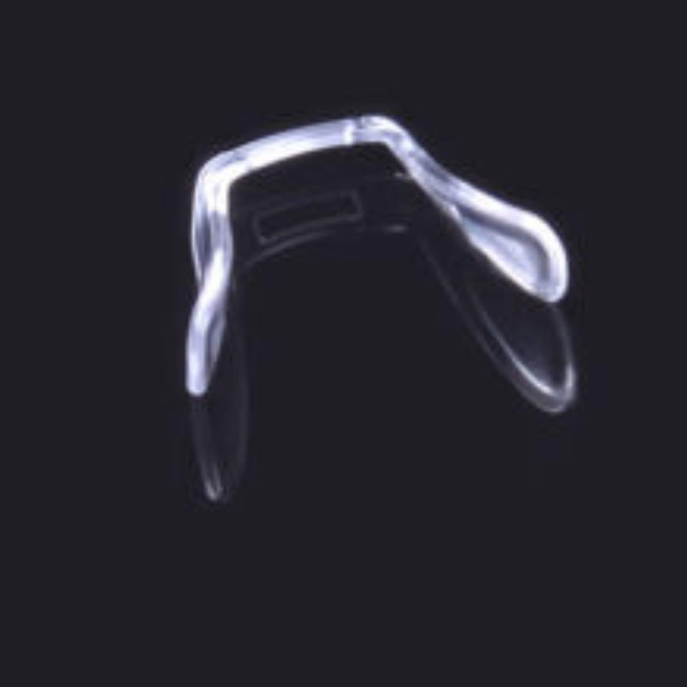 Tool-free installation of replacement nose pads on compatible frames