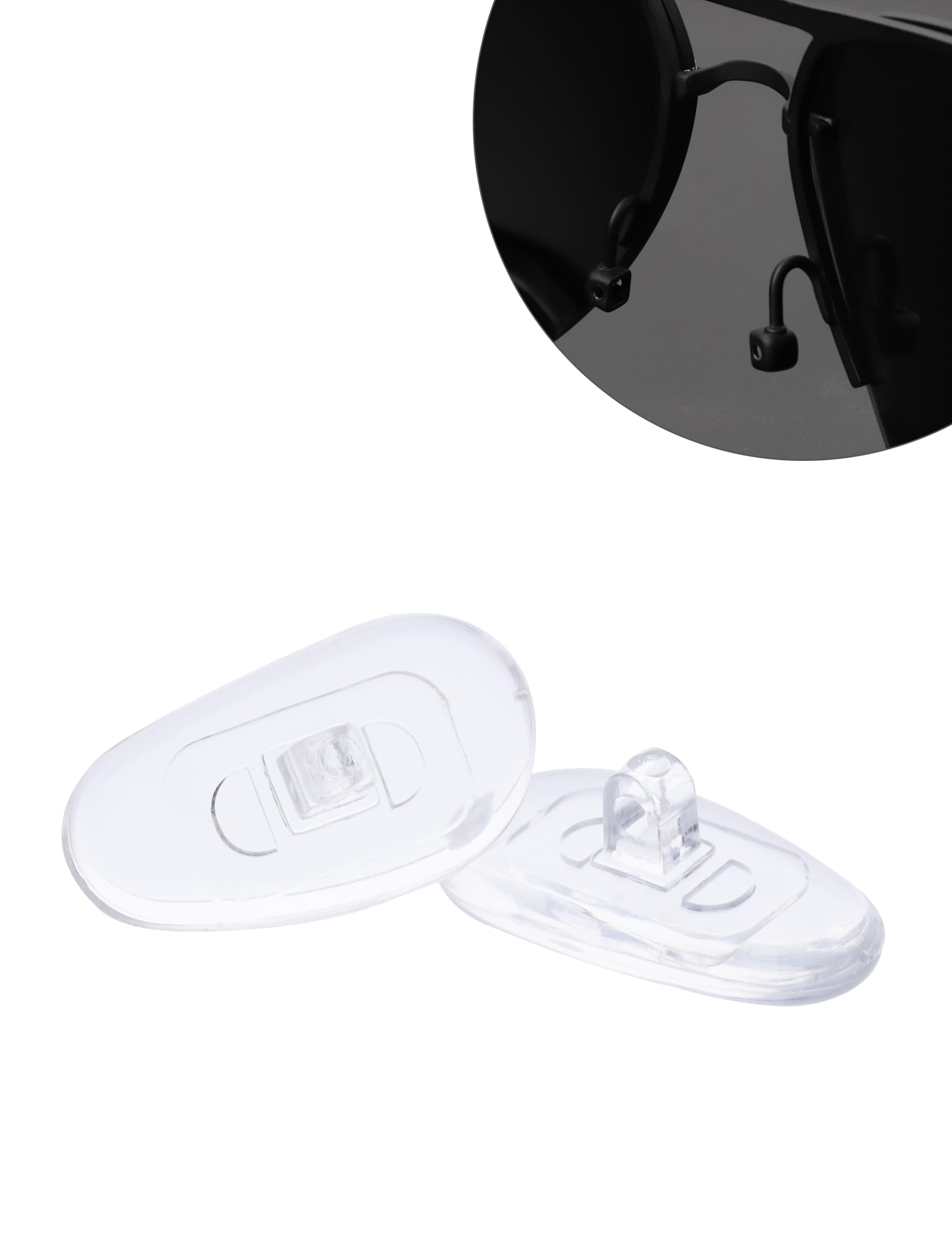 Includes screws and screwdriver for nose pad replacement