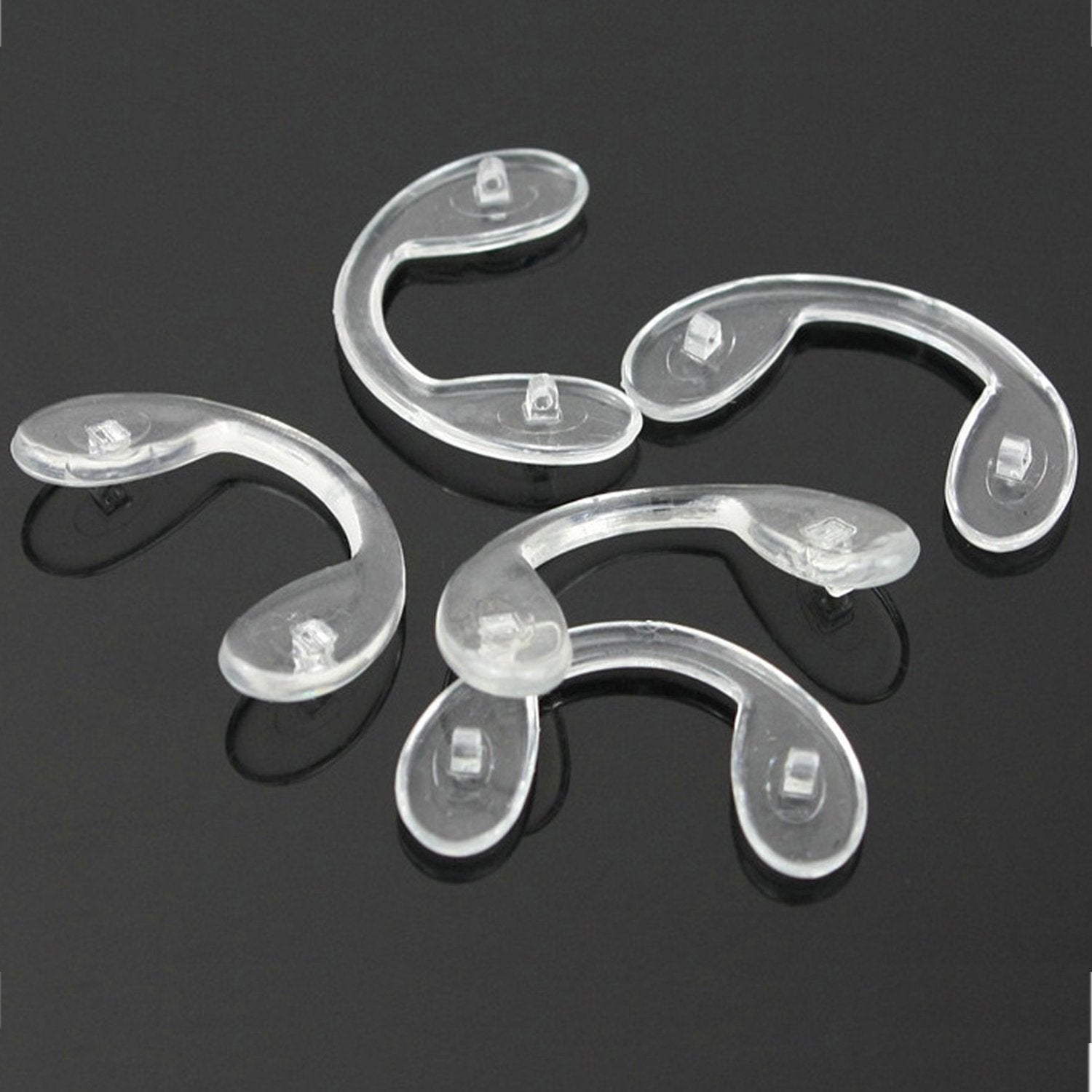 Nose pads compatible with most eyeglasses and metal frames