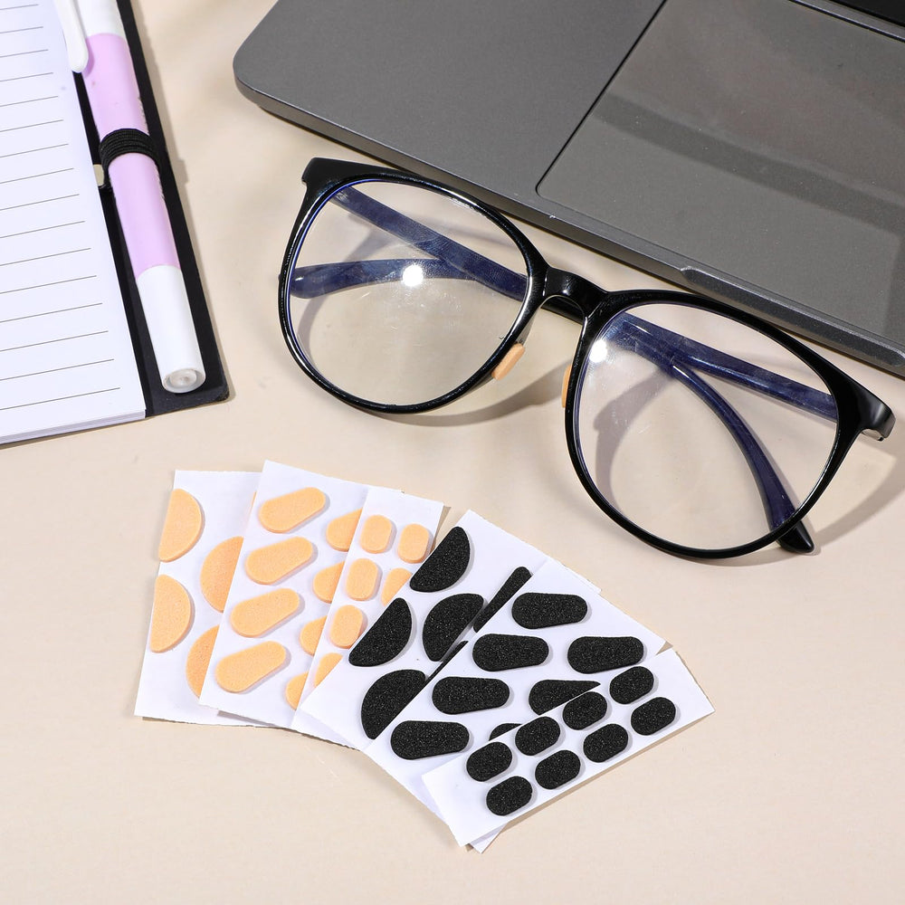 Skin-colored nose pads pack for eyeglasses