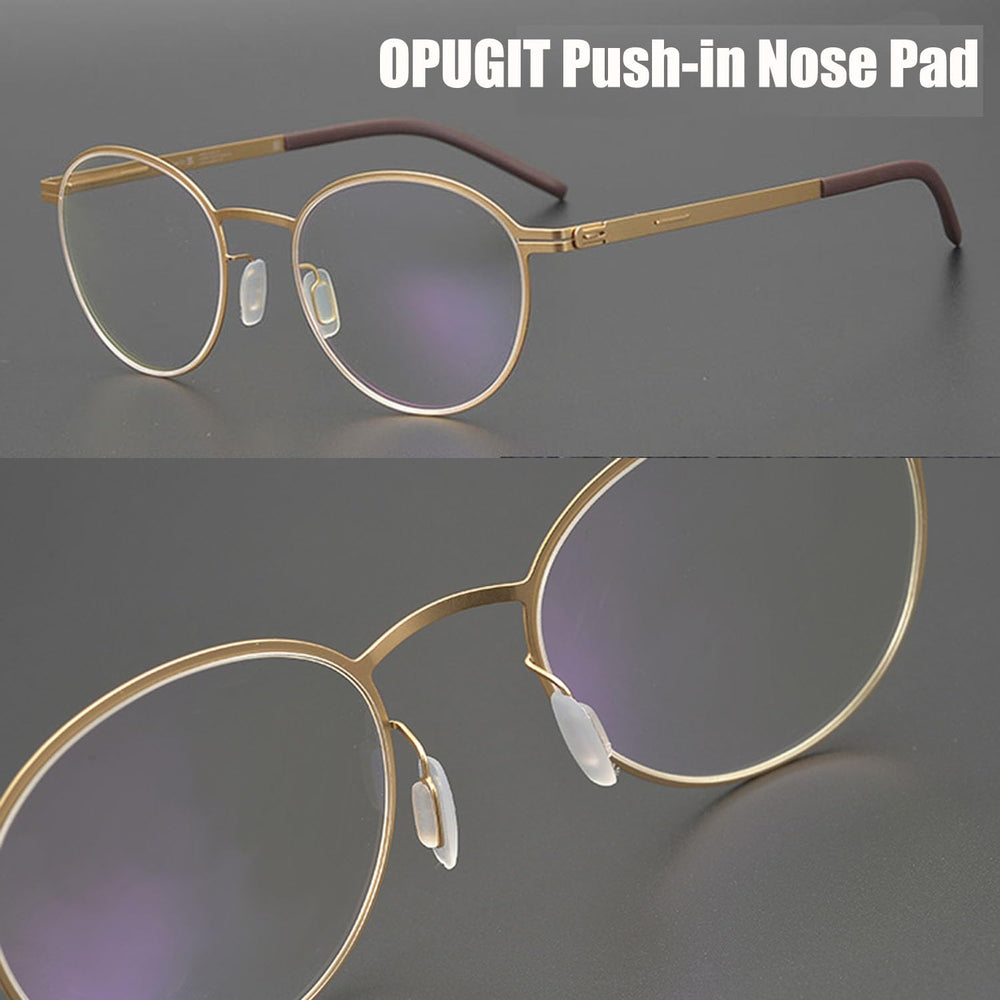 Two sizes available: S and M silicone nose pads for glasses
