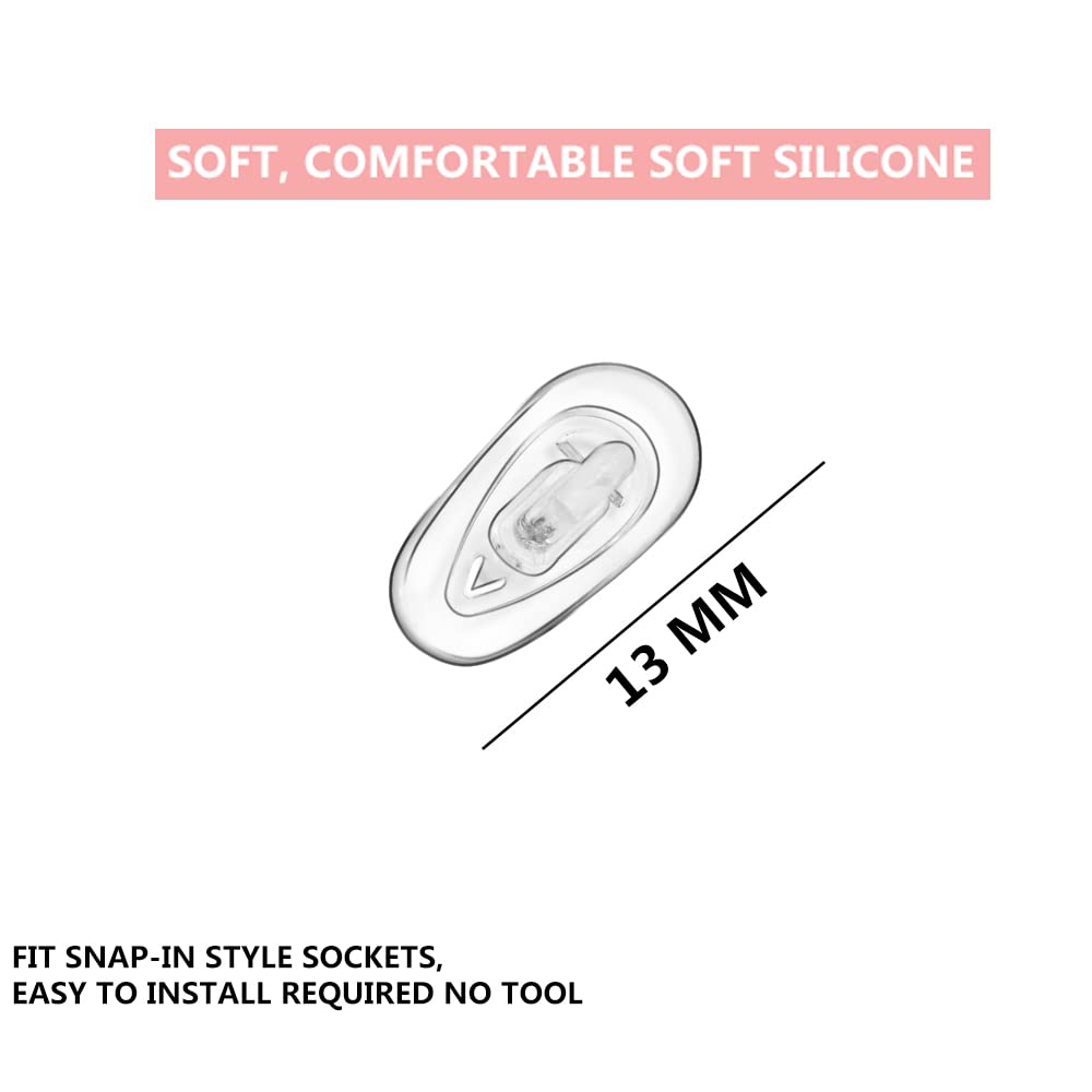 Discoloration-resistant silicone for long-lasting wear