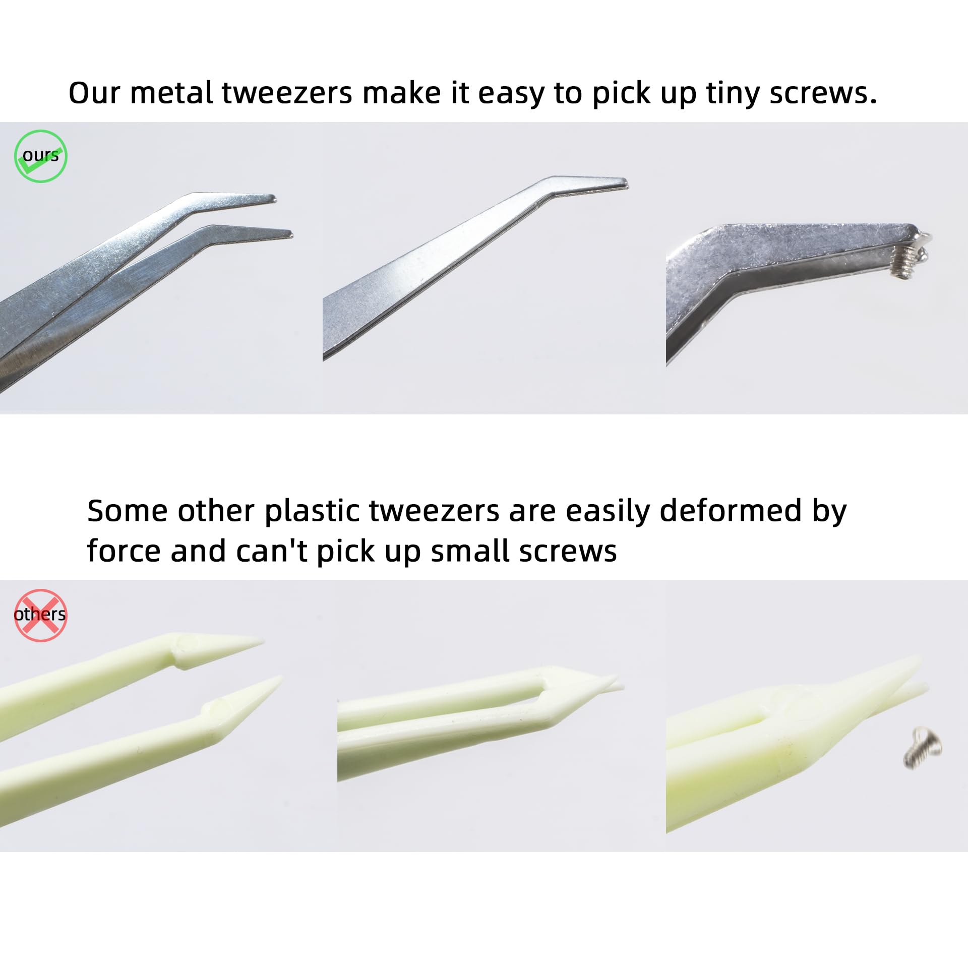 Two types of silicone nose pads for comfort