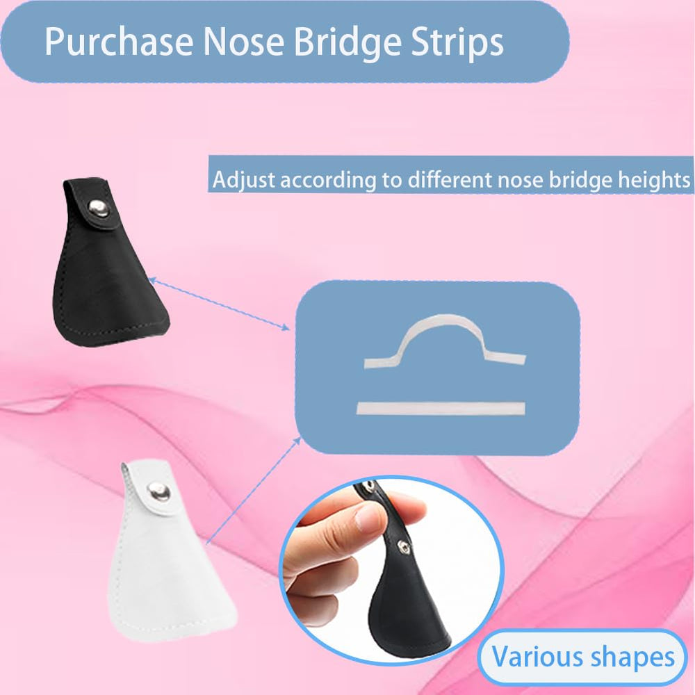 Neoprene nose protector for sunglasses