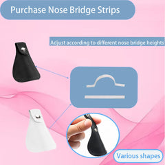 Neoprene nose protector for sunglasses