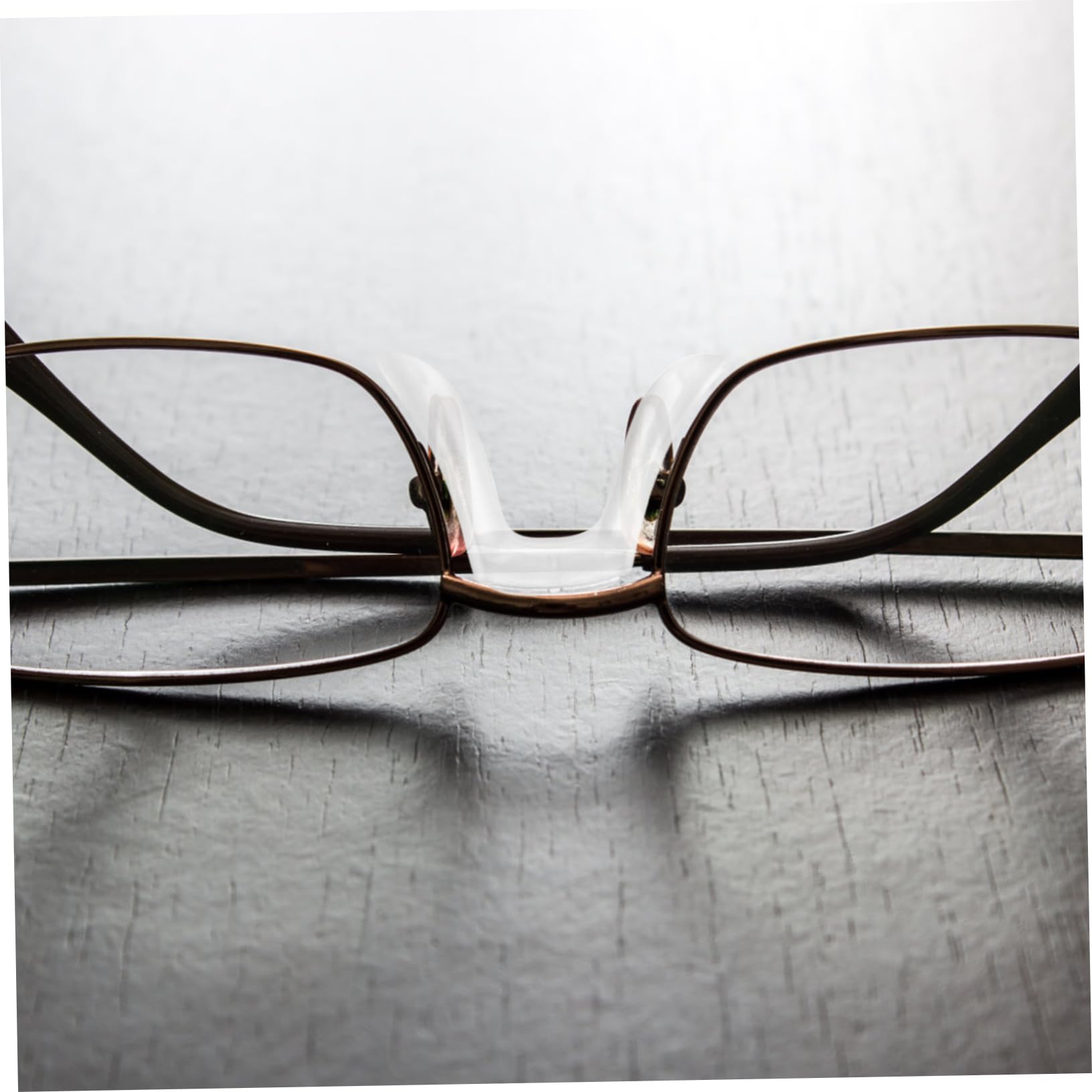 Soft silicone nose pad material for glasses