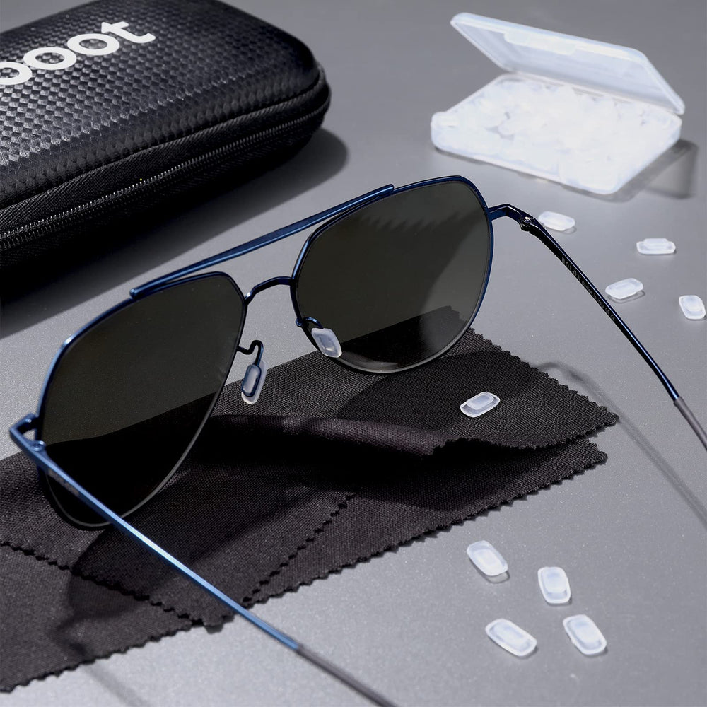 Installing silicone nose pads on glasses