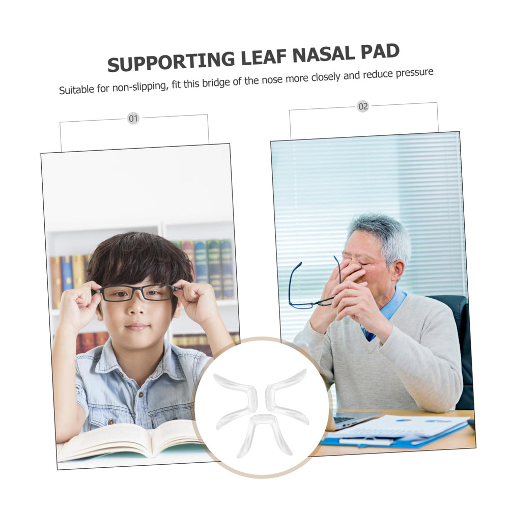 Glasses repair parts: nose bridge and pads