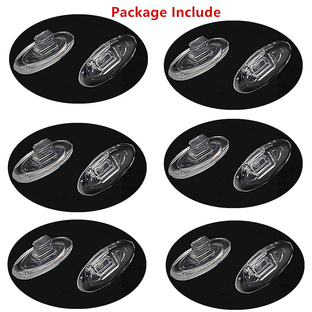 Universal replacement nose pads for various eyewear brands