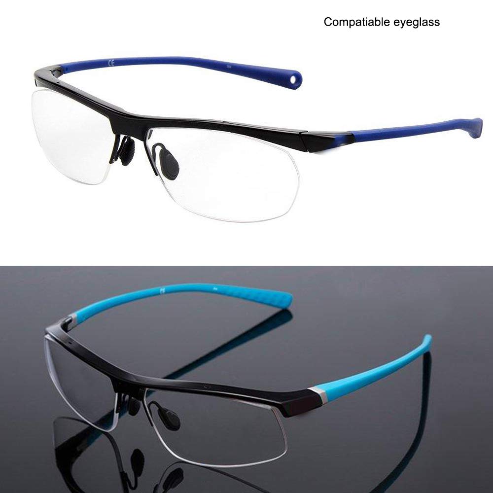 Close-up: soft silicone nose pads for glasses