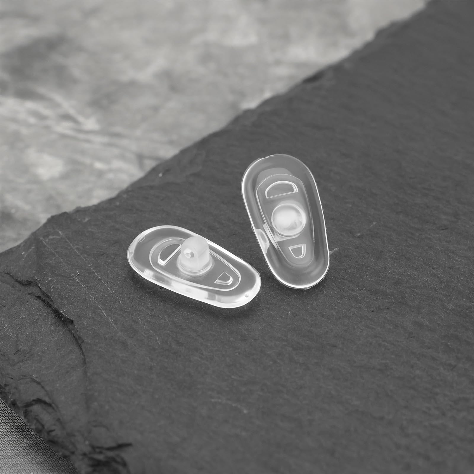 Replacement set: 10 pairs of silicone nose pads for multiple glasses