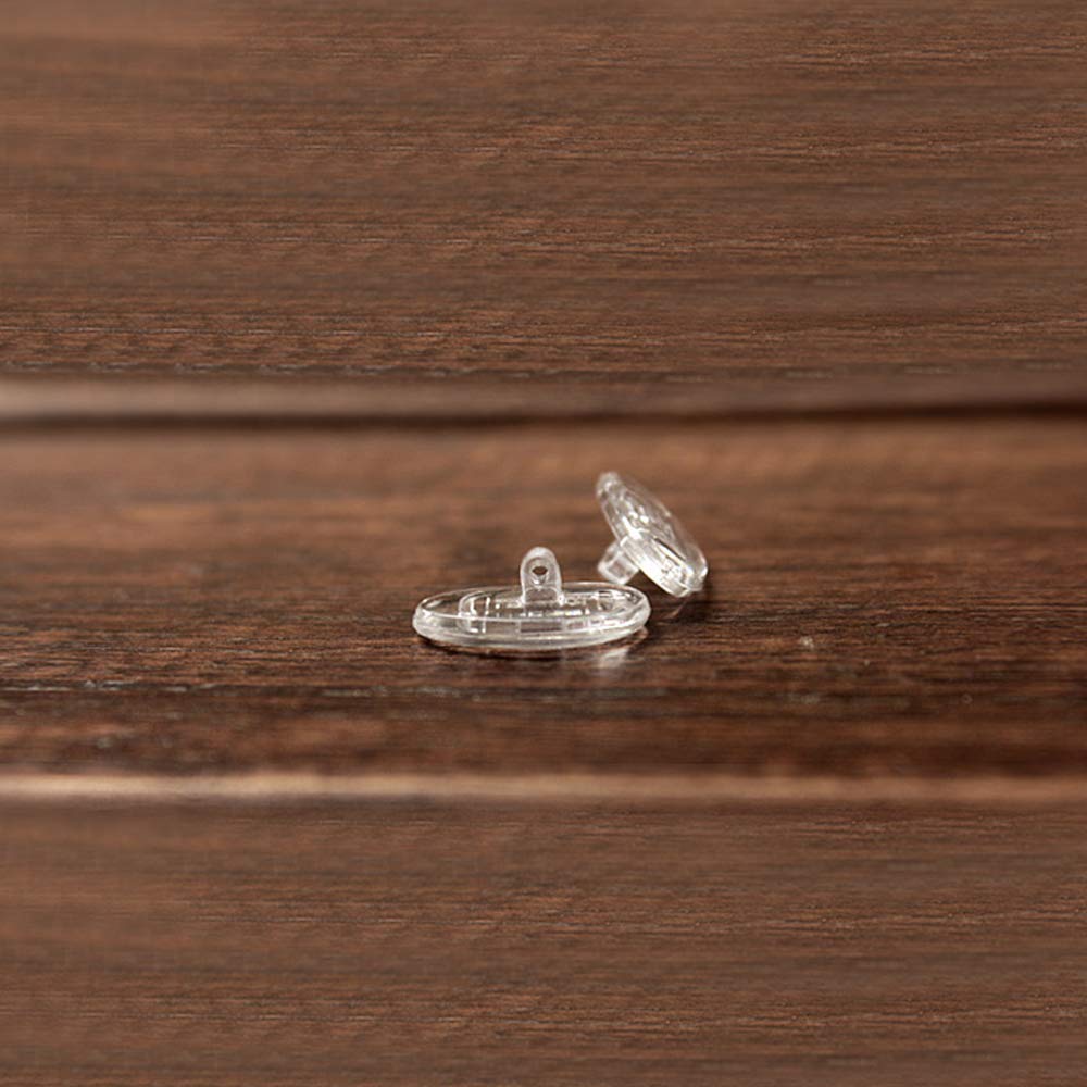 Eyeglasses with replacement nose pads suitable for screw-in mounts