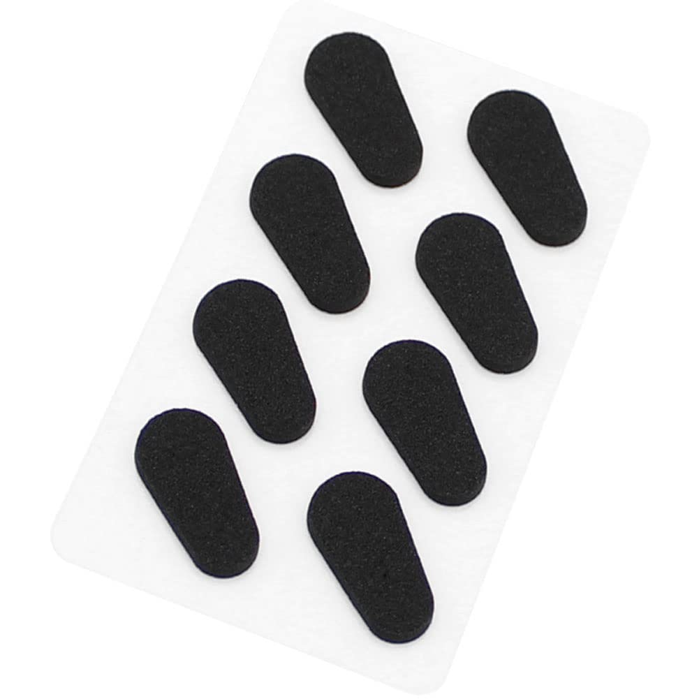 100 pairs of black EVA foam eyeglasses nose pads