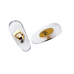Cross-shaped plug-in nose pad mount on Ray Ban RB6336 RB7140 RB8415