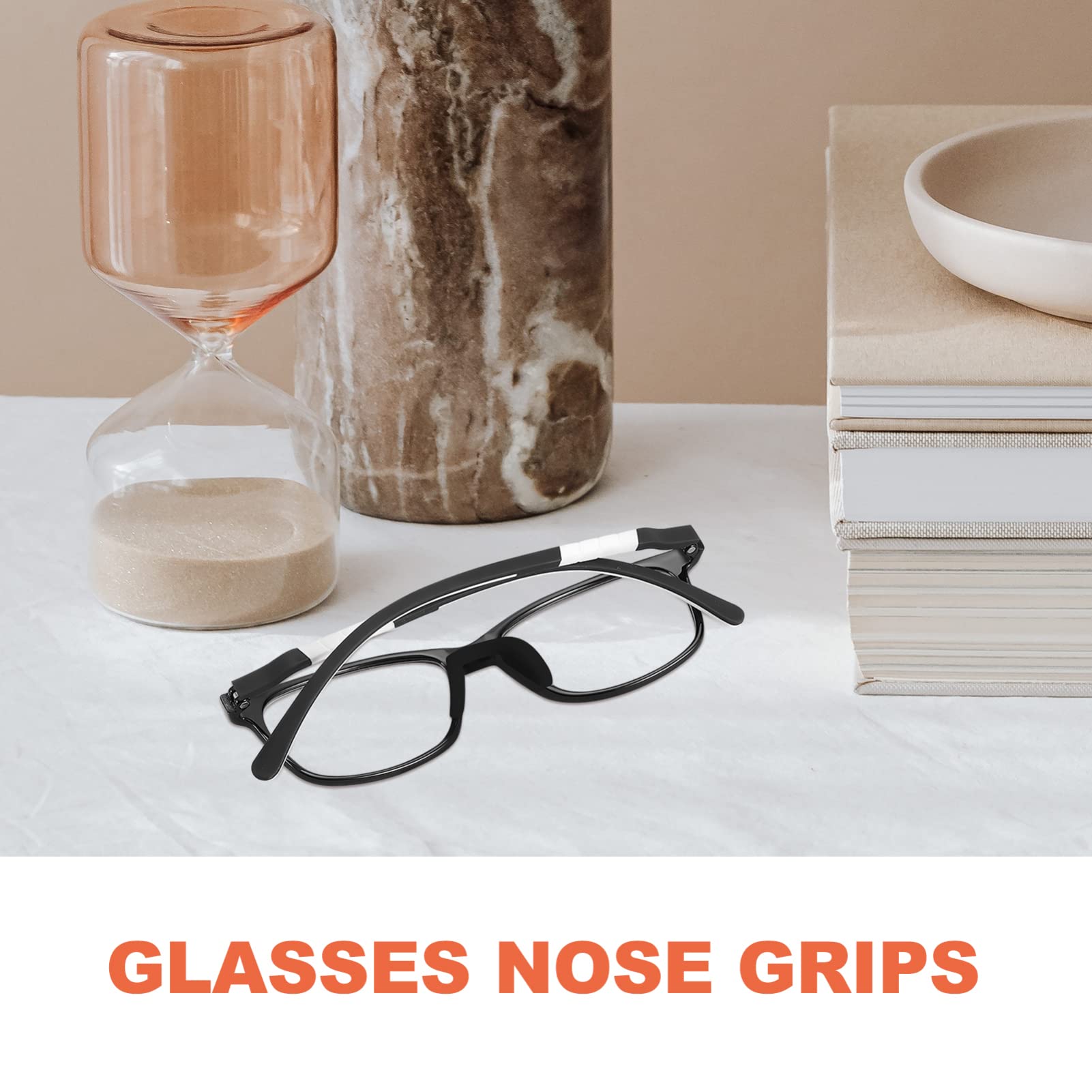 silicone nose pads size 2.7x1.2x0.1 cm