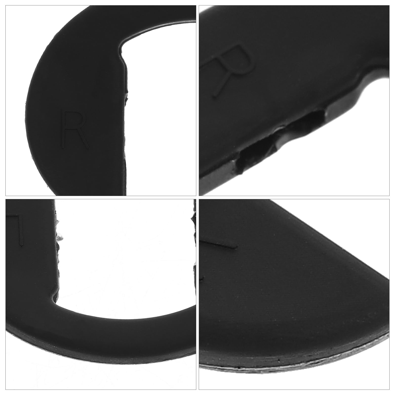 soft silicone nose pads on eyeglass frame