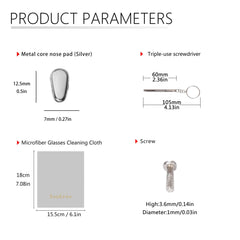 Six types of nose pads for replacement