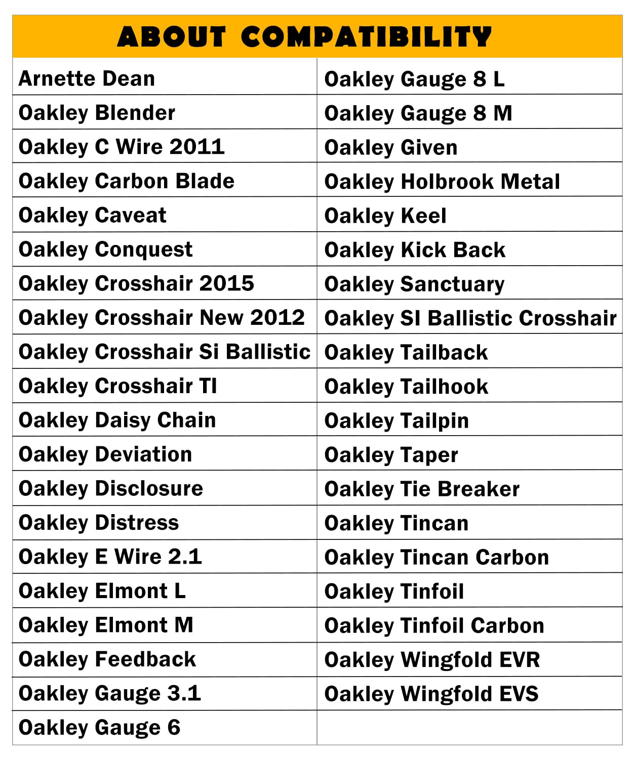 Push-in installation of nose pads for Oakley Wingfold