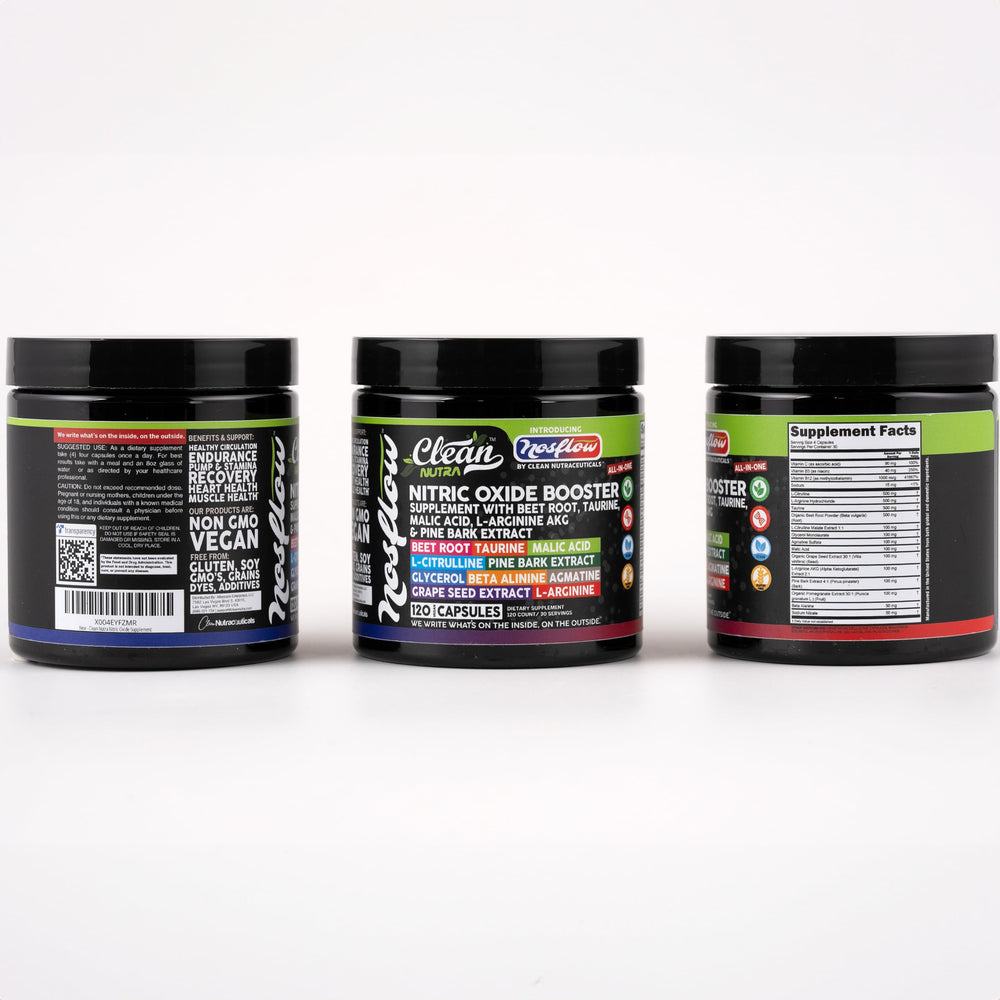 Endurance support with beta alanine and sodium nitrite in NosFlow