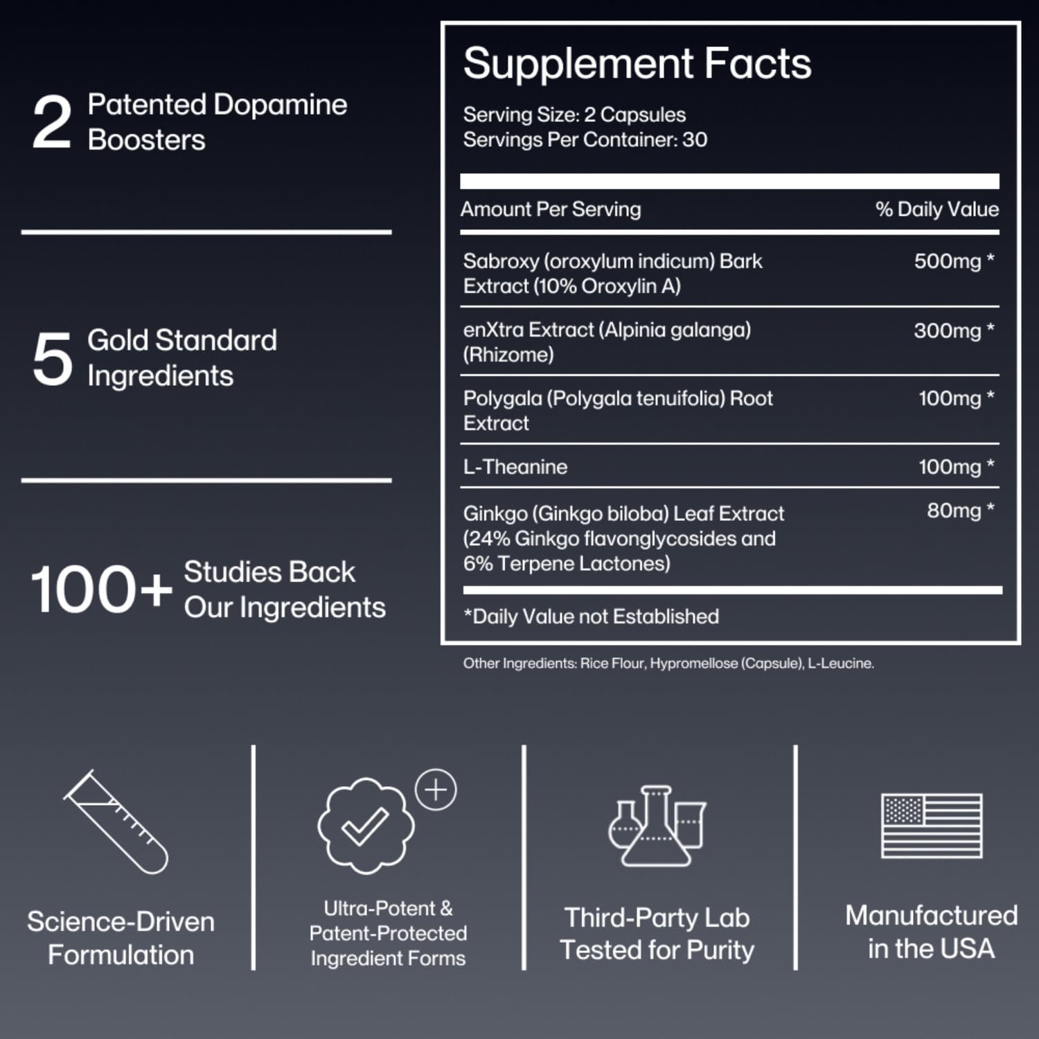 Notable Focus capsules close-up