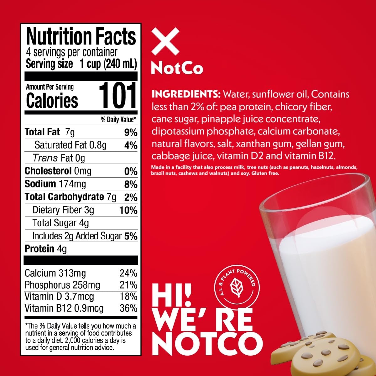 NotMilk Original six-pack cartons stocked for pantry-ready plant-based milk.