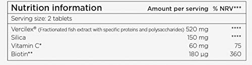 Nourella Skin Support Supplement tablet count 60