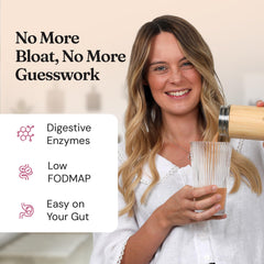 Nourished Natural Health FloFit low-carb nutrition closeup emphasizes balanced energy