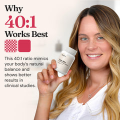 Illustration showing hormone balance for women