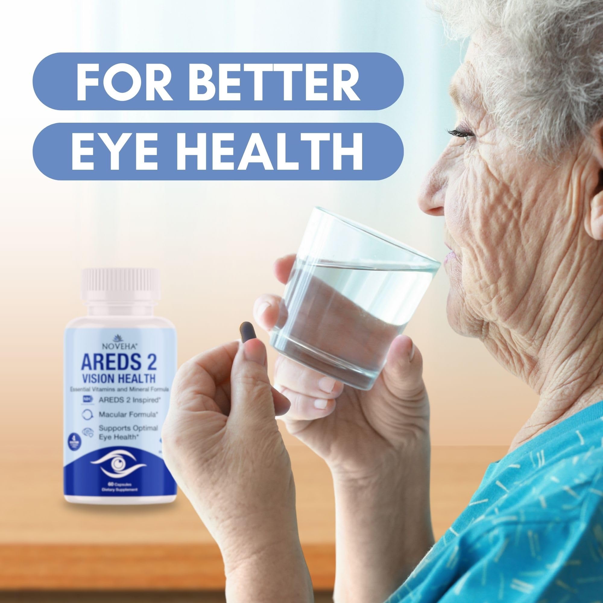 Macular and retinal health support from AREDS 2