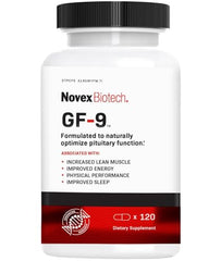 Novex Biotech GF-9 120-count packaging
