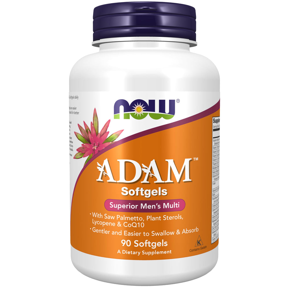 NOW Adam Men's Multivitamin bottle front