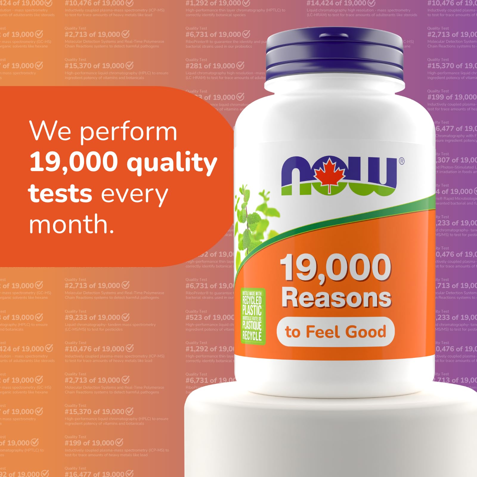 Capsule close-up - NOW B-50 Vitamin
