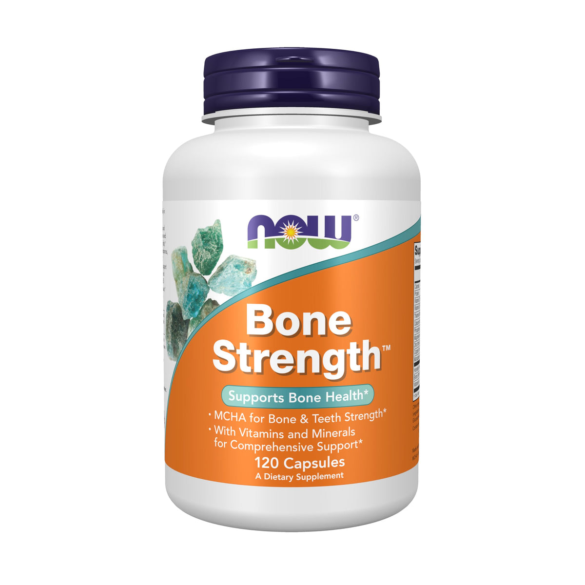 Matrix of bone and teeth formed by MCHA in the NOW Bone Strength formula