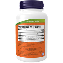 NOW Boswellia Extract softgels beside the bottle