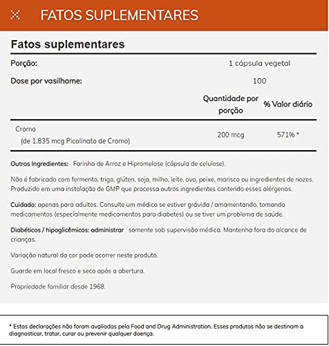 NOW Chromium Picolinate 2-pack display with label visible