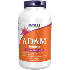 NOW Foods Adam Men's Multivitamin Softgels bottle front
