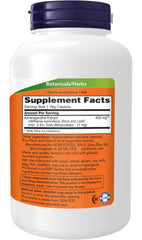 NOW Foods Ashwagandha 450 mg label close-up