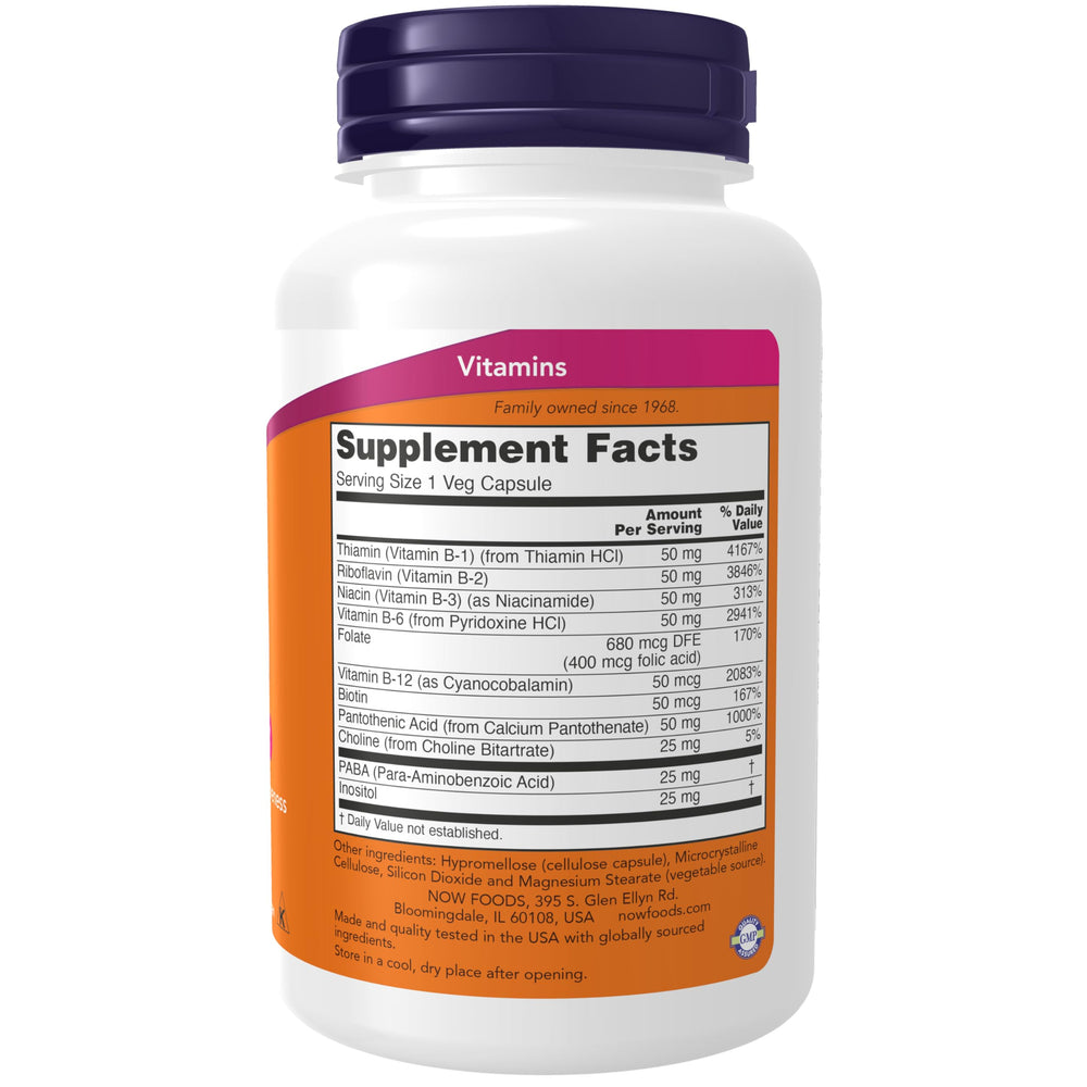 B-50 capsules with choline and inositol