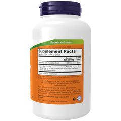 Close-up of NOW Foods Green Tea Extract 400 mg with Vitamin C capsules
